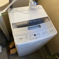 AQW-S45JBK(FS) 2021年製 洗濯機今年の9月購入品！購入額の半額です