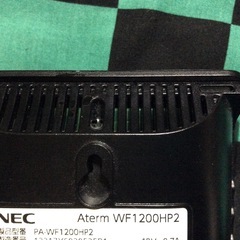 NEC AtermWF1200HP2 無線ルーター