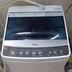 【ネット決済・配送可】洗濯機 ハイアール 5.5kg