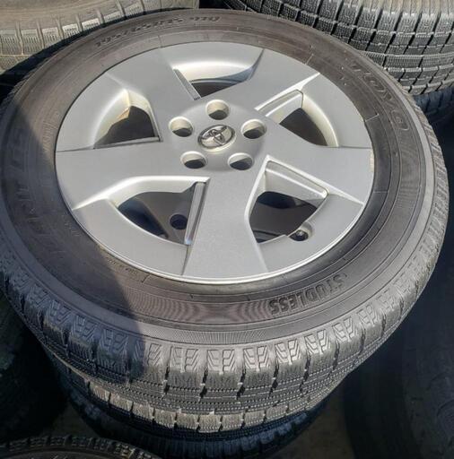 ⛄195/65R15❄️プリウス等に！GARIT！TOYO製トヨタ純正アルミホイール 