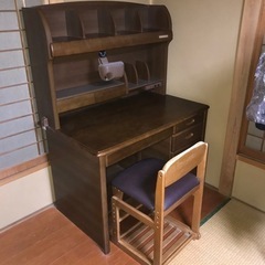 学習机 勉強机 デスク オクモト 国産