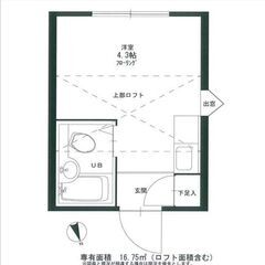 ☆2階角部屋☆石川台駅から徒歩5分☆敷金・礼金なし☆ロフト付きです！