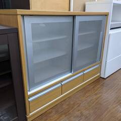 愛品倶楽部柏店】NITORI 2枚扉食器棚 コパン60DB
