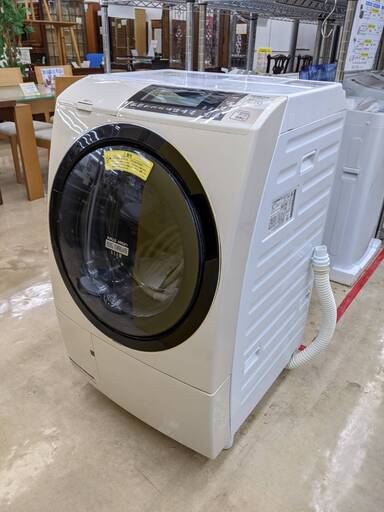 10/6kgドラム式洗濯乾燥機 HITACHI BD-S8700L 2015年製 日立