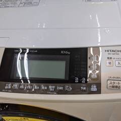 10/6kgドラム式洗濯乾燥機 HITACHI BD-S8700L 2015年製 日立