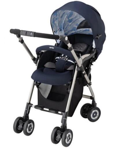 ☆aprica ソラリアベビーカー　対面でも背面でも押しやすく