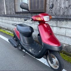 【ネット決済・配送可】ジョグアプリオ　50cc 現状動作品　※要整備