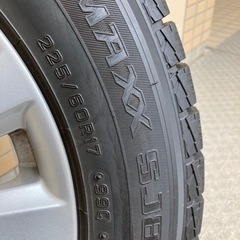【値下しました】スタッドレス＋アルミホイール4本 17インチ VW