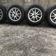 スタッドレス　185/65R15 ブリヂストン　軽量アルミ付き