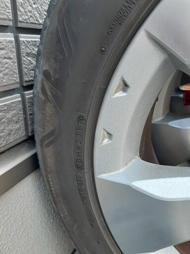 スバル17インチ純正ホイール フォレスター 冬タイヤスタッドレス