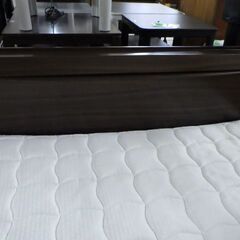 万歳家具 ダブルベッド 引出付き ASLEEPマットレス ￥16,280税込