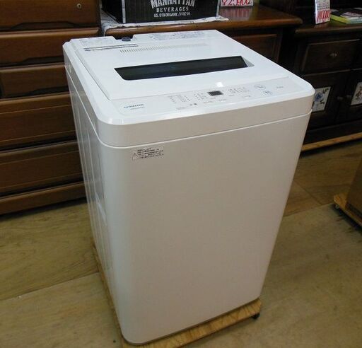 【販売終了しました。ありがとうございます。】maxzen　6.0㎏　ステンレス槽　全自動洗濯機　JW60WP01　2019年製　中古品　/　相模原市　リサイクルショップ
