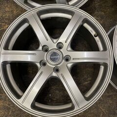 BS BALMINUM バルミナ 社外ホイール 18インチ 4本 7.5J5HPCD114.3+53 エスティマ CH-R ヴェゼル等　(VHV056)クレジットカード QRコード決済可能