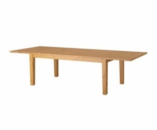 【大型】【組立必須】IKEA イケア STORNAS ダイニングテーブル　最長2.9m