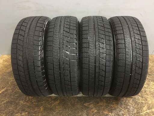 BS BLIZZAK VRX 215/60R16 16インチ スタッドレス 4本 エスティマ オデッセイ ヴェゼル CX-3 ザ・ビートル等　(VTD484)クレジットカード QRコード決済可能