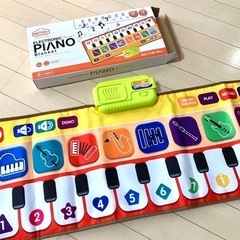 (お話中)エレクトロニック　ピアノ　プレイマット　おもちゃ