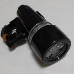 自転車 ライト◆LED5個 使用◆キャンドゥ購入 単４電池4個入り　