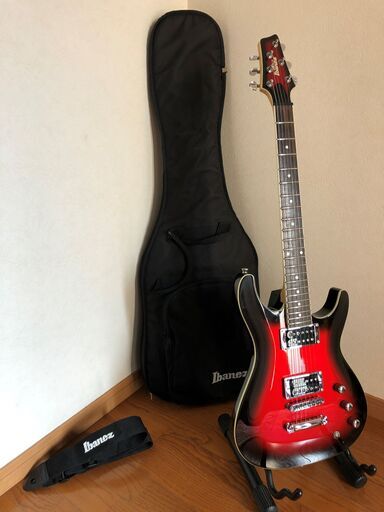 Gio Ibanez・ジオ アイバニーズ・エレキ・美品・清掃済み・弦交換・純正ソフトケース付属！