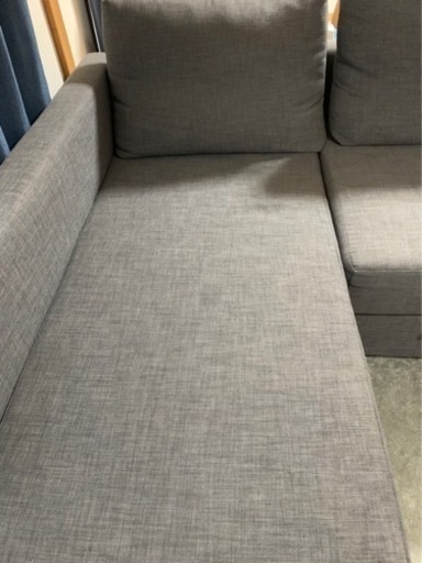 ソファー　IKEA グレー