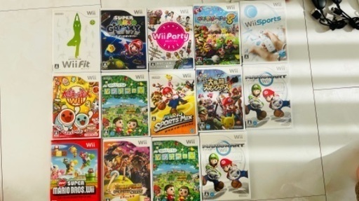wii本体　コントローラー　ソフトセット！！