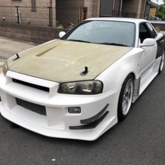 最終です。値下げしました　bnr34 gtr34 ER34 R34 ボンネット
