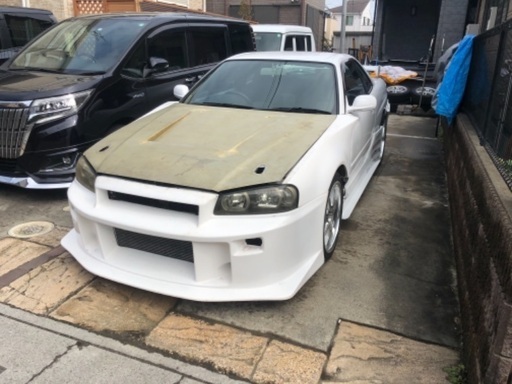 最終です。値下げしました　bnr34 gtr34 ER34 R34 ボンネット