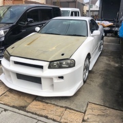 最終です。値下げしました　bnr34 gtr34 ER34 R34 ボンネット