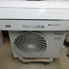 K02571 パナソニック 中古エアコン 主に6畳用 冷2.2kw ／ 暖2.2kw