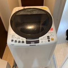 【ネット決済・配送可】【決まりました】洗濯乾燥機　8kg パナソ...