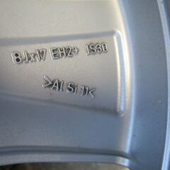 【BMW５シリーズＦ１０用】スタッドレスタイヤホイール４本セット