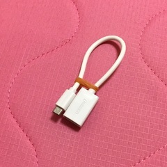 【ネット決済】USBコネクタ　白