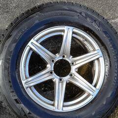 ランドクルーザープラド 4本スタッドレスアルミ付き
