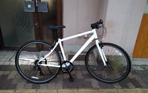 700c シティークロスバイク アルミ/7speeds/ホワイト