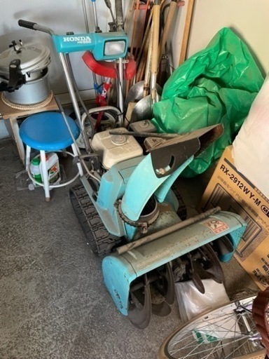 電動除雪機　ジャンク 不動除雪機ジャンク品