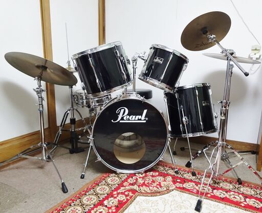 Pearlパール　ドラムセット
