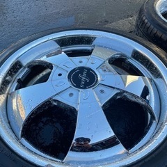 18インチアルミホイール、ファブレス、深リム