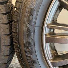 【中古】スタッドレスタイヤ&アルミホイール4本セット