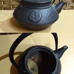 南部鉄器 鉄瓶 急須 茶こぼし等 7点セット まとめて 煎茶道具 茶道 鉄製 鋳物 岩鋳 鳳文堂造有り 札幌市 白石区 東札幌