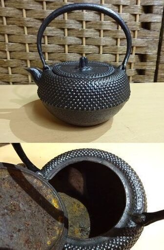 南部鉄器 鉄瓶 急須 茶こぼし等 7点セット まとめて 煎茶道具 茶道 鉄製 鋳物 岩鋳 鳳文堂造有り 札幌市 白石区 東札幌 南部鉄器 鉄瓶 急須 茶こぼし等 7点セット まとめて 煎茶道具 茶道 鉄製