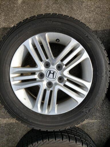 ステップワゴン純正16インチアルミホイール　スタッドレスタイヤ ホンダ（HONDA） ステップワゴン 純正 16インチ グッドイヤー 205