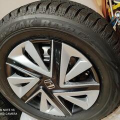 超美品ホンダフリードに！イボ付スタッドレスタイヤ＋新車外しホイール