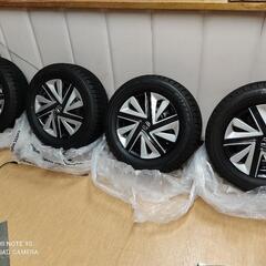 超美品ホンダフリードに！イボ付スタッドレスタイヤ＋新車外しホイール