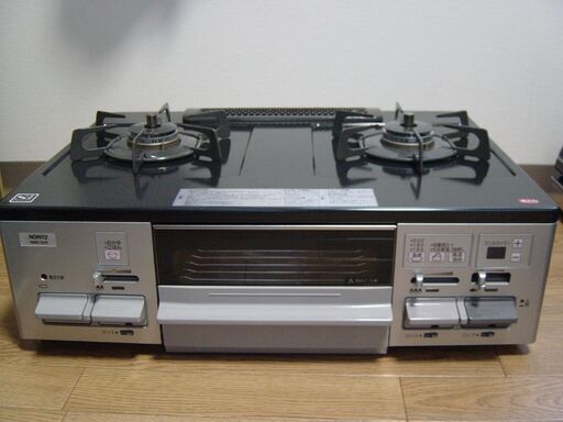 【値下げしました】ノーリツ　都市ガスコンロ　右強火　NW61QVR