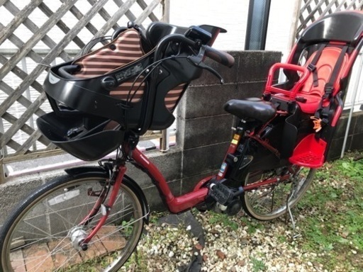3人乗り電動アシスト自転車パナソニックpanasonic GYUTTO・DX ギュット・DX BE-ENMD636 他画像多数有ります 検)子供児童22インチ26インチ