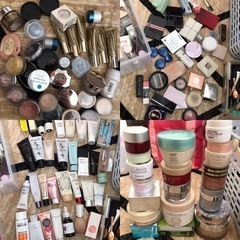 スキンケア　コスメ　化粧水　乳液　美容液　クリーム　ファンデーション　口紅　チーク　アイシャドウ　ブランド　デパコス　プチプラ　大量　まとめて　コスメ　お手入れ　フェイス　ボディ　断捨離　お買い得　