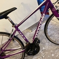 CANNONDALE QUICK4】24段変速 クロスバイク パープル