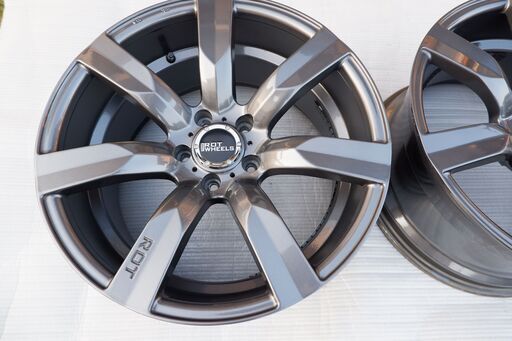 9J＋28 18インチ 4本セット GTRサイズ THE ROT WHEEL