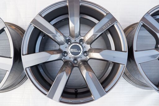 9J＋28 18インチ 4本セット GTRサイズ THE ROT WHEEL