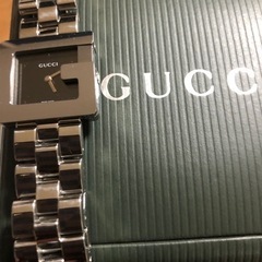 グッチ腕時計Gウォッチユニセックス黒文字盤
