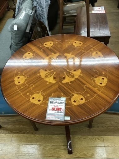 KK-23【ご来店頂ける方限定】イタリアンクラシック 象嵌ラウンド  